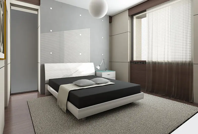 Bedroom Interior 1 Estudio económico de la Obra